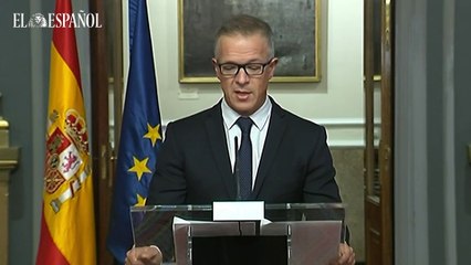 Comparecencia del presidente del Senado, Ander Gil, tras la decisión adoptada por el Tribunal Constitucional