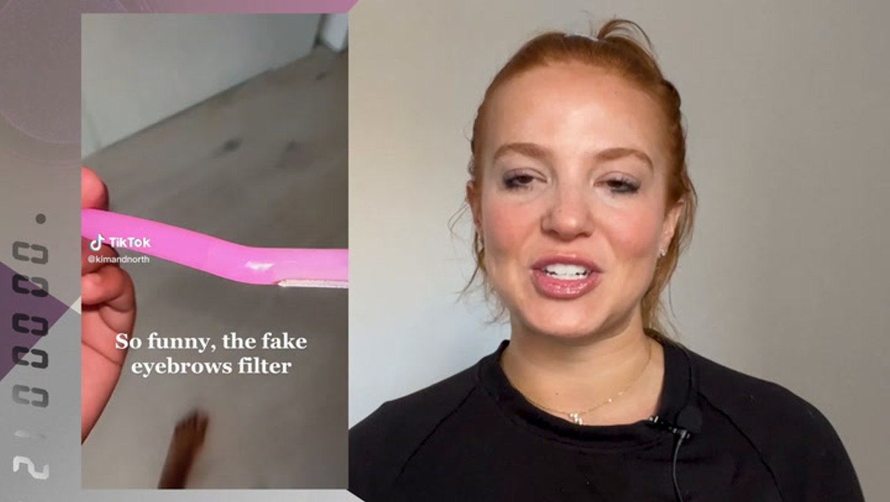 North West Pranked Kim Kardashian Into Thinking She Shaved Off Her Eyebrows