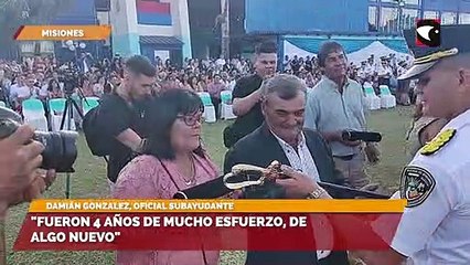 Fueron 4 años de mucho esfuerzo, de algo nuevo