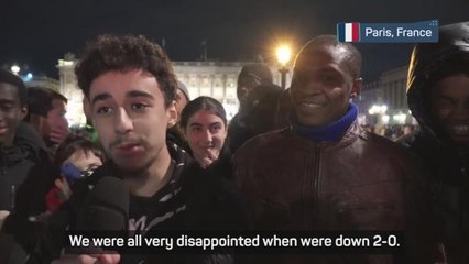 'It was beautiful even though we didn't lift the trophy' - French Fans
