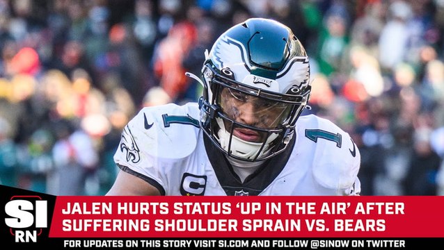 Report: Jalen Hurts Suffered Shoulder Injury
