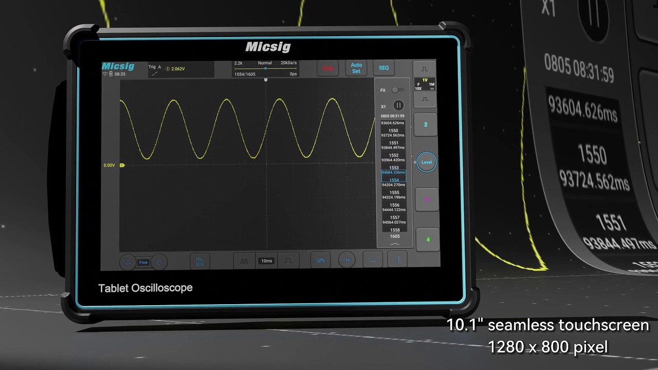 Micsig GEN 4 Tablet Oscilloscope TO Series