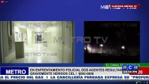 Fuerte tiroteo deja varios policías heridos en la zona sur del país