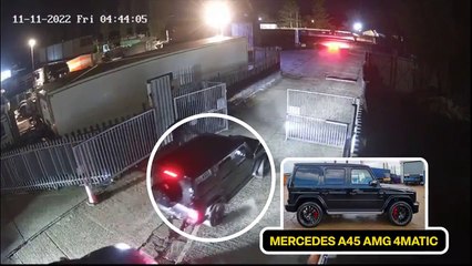 VIDEO| Roban en 60 segundos autos de lujo valorados en más de 850.000 dólares