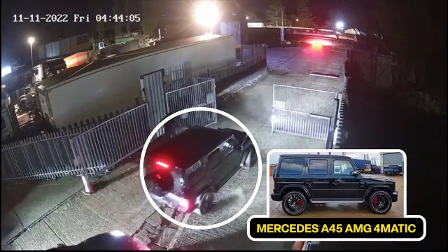 VIDEO| Roban en 60 segundos autos de lujo valorados en más de 850.000 dólares