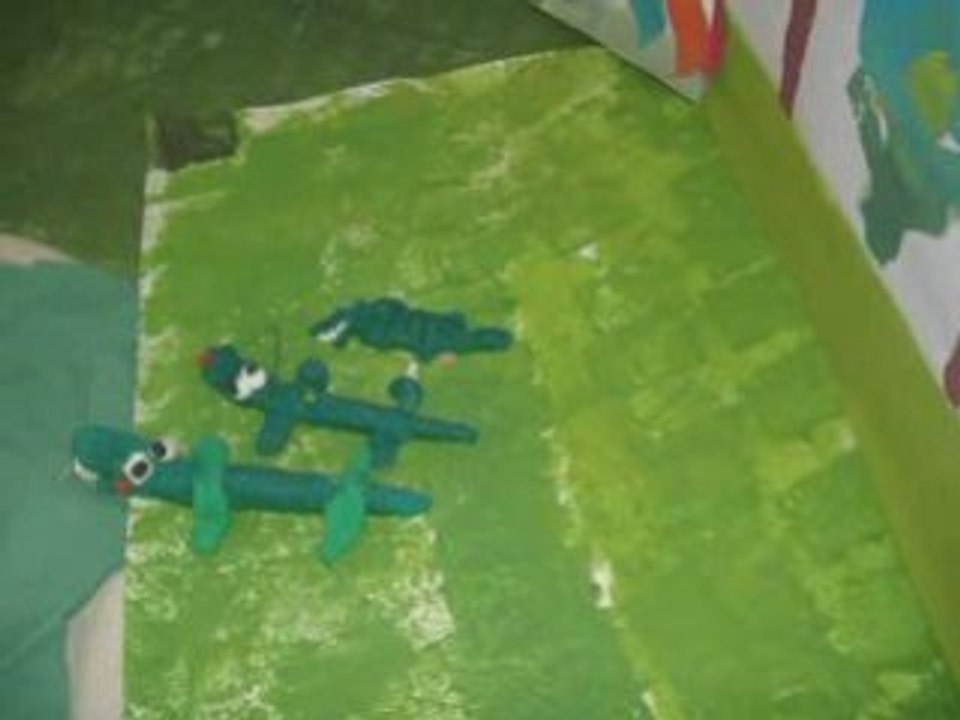 Les crocodiles et le corbeau