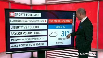 Thunderstorms, frigid air and more in store for Christmas week football games