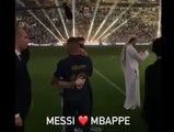 Qatar 2022 FIFA World Cup Final ● France vs Argentina ● Leo Messi kindly Hug Mbappe after Argentina won the World Champion