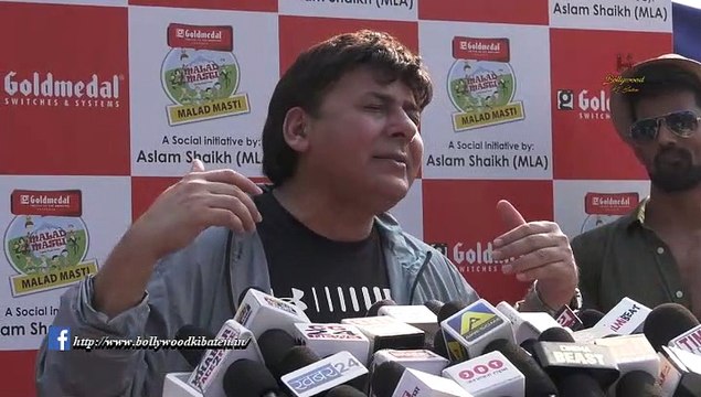 Celebs at last day of Malad Masti organised by MLA Aslam Shaikh