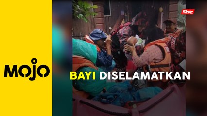 Banjir: Bomba selamatkan bayi dalam pantang ke PPS