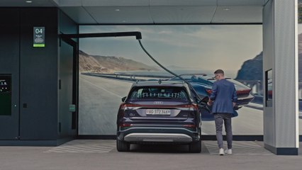 Charging process with Audi Q4 50 e-tron