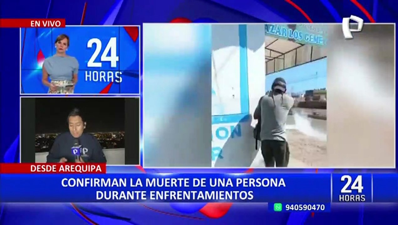Arequipa: Se confirma la muerte de una persona por enfrentamientos en Chala