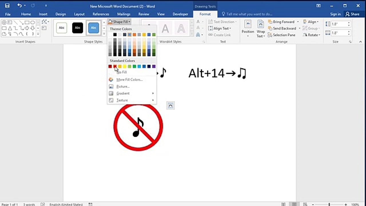 How to Enter Music Symbols in Ms Word by Viral Videos Tutorial video