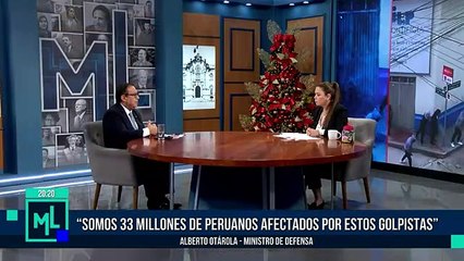 Milagros Leiva Entrevista – DIC 19 - 2_3 ALBERTO OTÁROLA, MINISTRO DE DEFENSA, EN MLE _ Willax(360p)