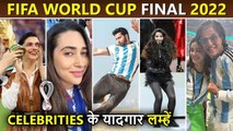 FIFA World Cup Final 2022-Bollywood Celebs BEST Moments Kartik, Deepika, Ranveer, Varun and More