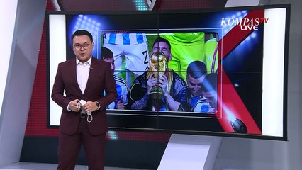 Rayakan Kemenangan, Timnas Argentina Parade dengan Bus Atas Terbuka di Doha, Qatar