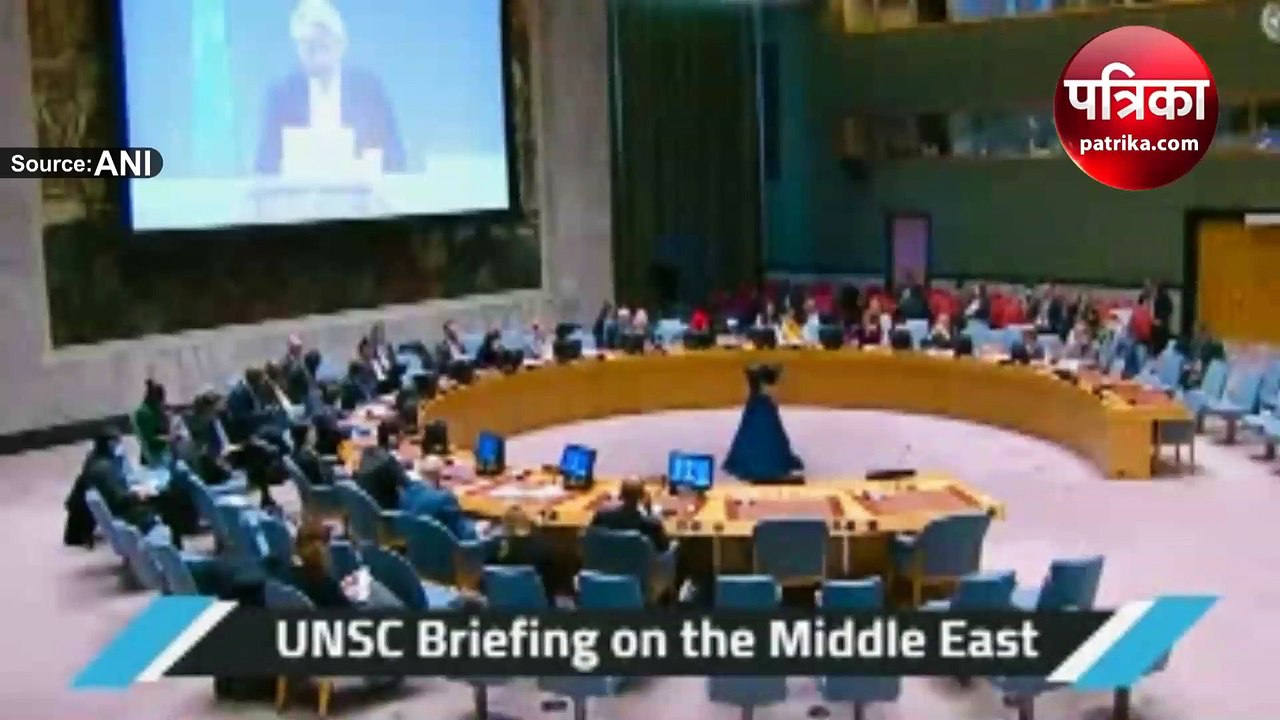 इजरायल-फिलिस्तीन में स्थायी शांति का एकमात्र रास्ता डायरेक्ट वार्ता : रुचिरा कंबोज