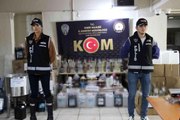 İzmir polisinden yılbaşı öncesi sahte içki kaçakçılarına 52 ayrı operasyon