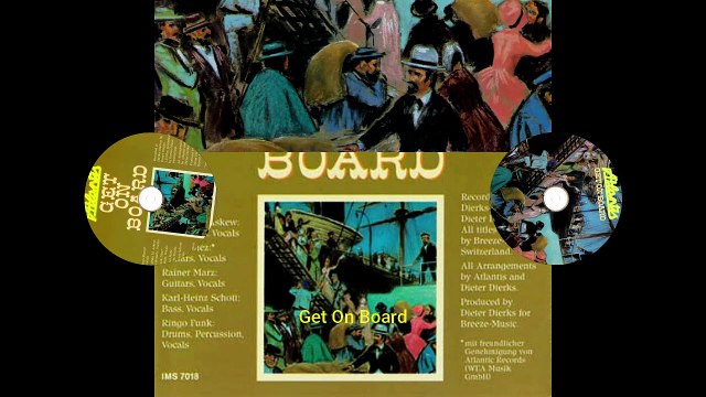 Atlantis ‎– Get On Board 1975 (Germany, Krautrock/Hard/Blues Rock)