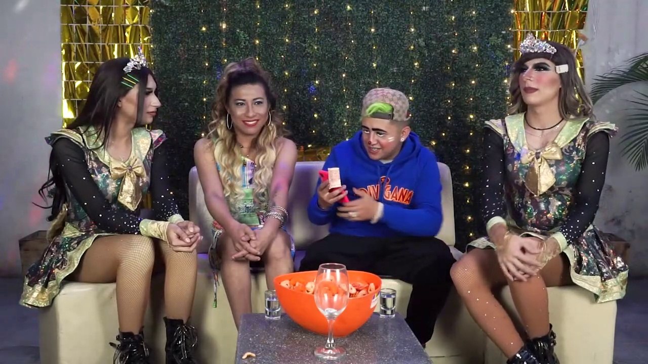Revelan mis fotos intimas - verdad o shot con las preciosas X copetazo show