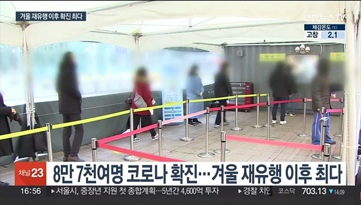 겨울 재유행 이후 최다 확진…위중증 환자도 증가일로