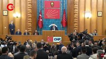 CHP Genel Başkanı Kemal Kılıçdaroğlu partisinin grup toplantısında konuşuyor