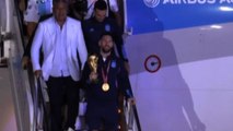 L'Argentina è atterrata a Buenos Aires con la Coppa del Mondo