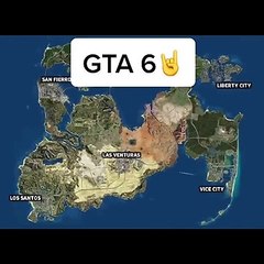 GTA 5 MAP | VS GTA 6 MAP 