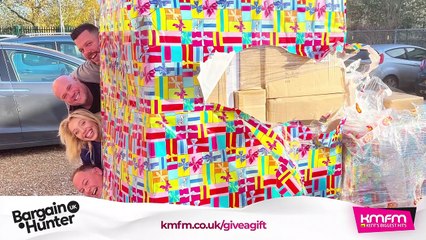 kmfm's Give A Gift appeal has seen thousands of presents delivered to children in Kent this Christmas