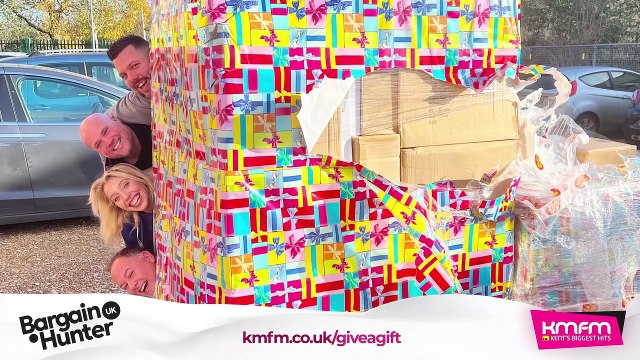 kmfm's Give A Gift appeal has seen thousands of presents delivered to children in Kent this Christmas