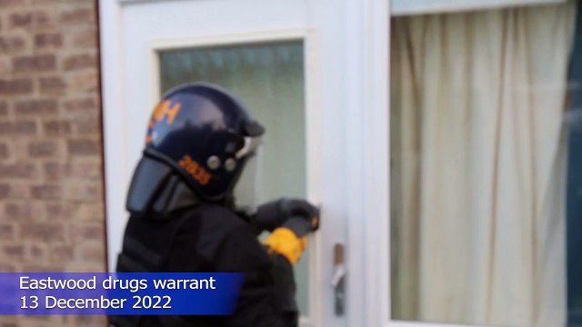 Drugs and cash seized in Eastwood raid