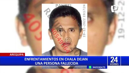 Arequipa: reportan enfrentamientos en Chala tras liberación de vías