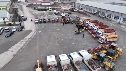 Sivas Belediyesi 300 personel ve 74 araçla kışa hazır