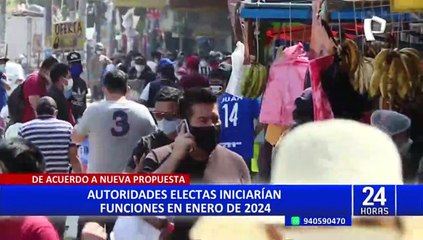 Presentan propuesta de adelanto de elecciones para octubre de 2023