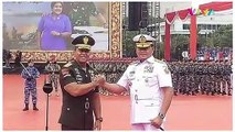 Sertijab Panglima TNI dari Jenderal Andika ke Laksamana Yudo