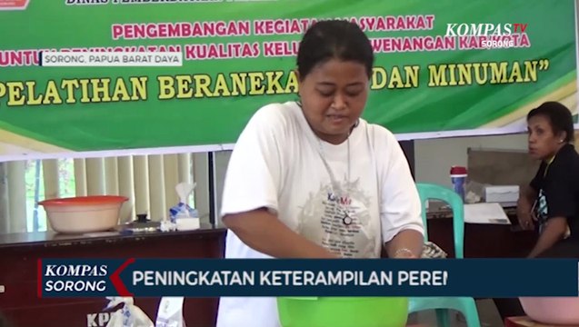 Dinas PPPA Sorong Tingkatkan Ketrampilan Perempuan Papua