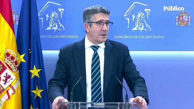 Patxi López: El PSOE acata siempre todas las sentencias y decisiones de los tribunales, pero esta decisión del TC nos parece especialmente grave