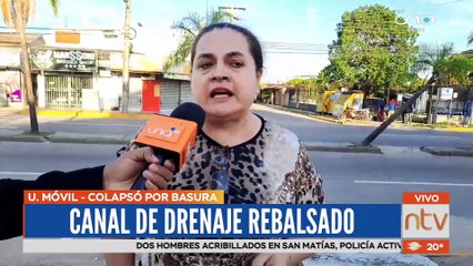 Vecinos alertan colapso de canal de drenaje, piden mantenimiento para evitar tragedias