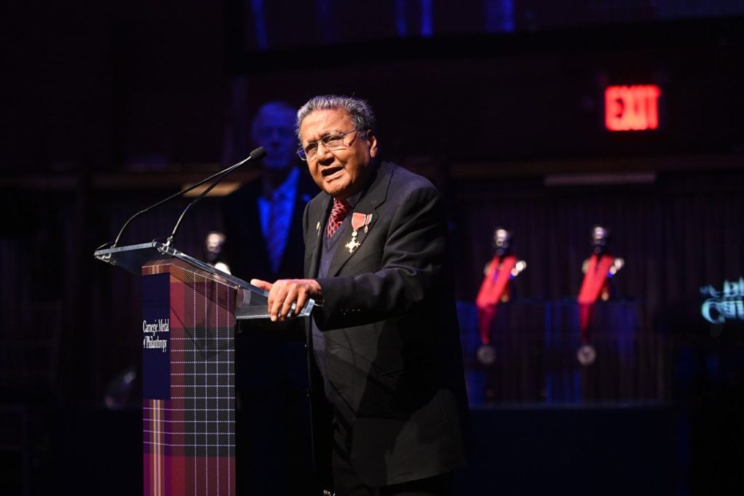 Manu Chandaria the first Kenyan to receive Carnegie Medal of Philanthropy of 2022