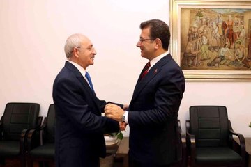 Kemal Kılıçdaroğlu, Ekrem İmamoğlu'nu kabul etti
