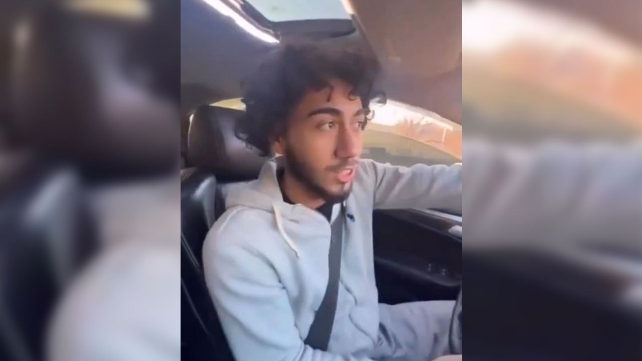 Il a essayé de se frayer un chemin aux heures de pointe et va vite le regretter!