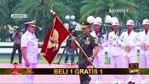 Serah Terima Jabatan Panglima TNI, Laksamana Yudo Sah Gantikan Jenderal Andika Perkasa