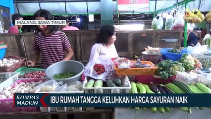 Ibu Rumah Tangga Keluhkan Harga Sayuran Naik