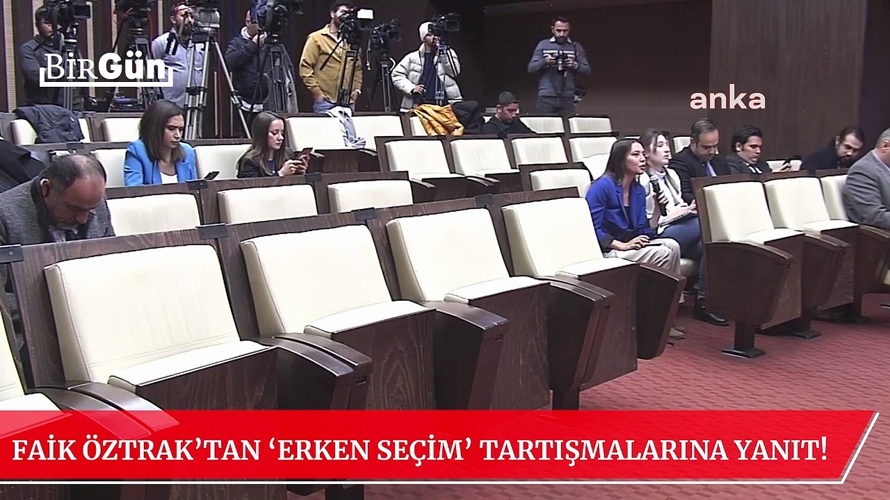 Faik Öztrak’tan ‘erken seçim’ tartışmalarına yanıt! O tarihi işaret etti: “Siyaset mühendisliğidir…”