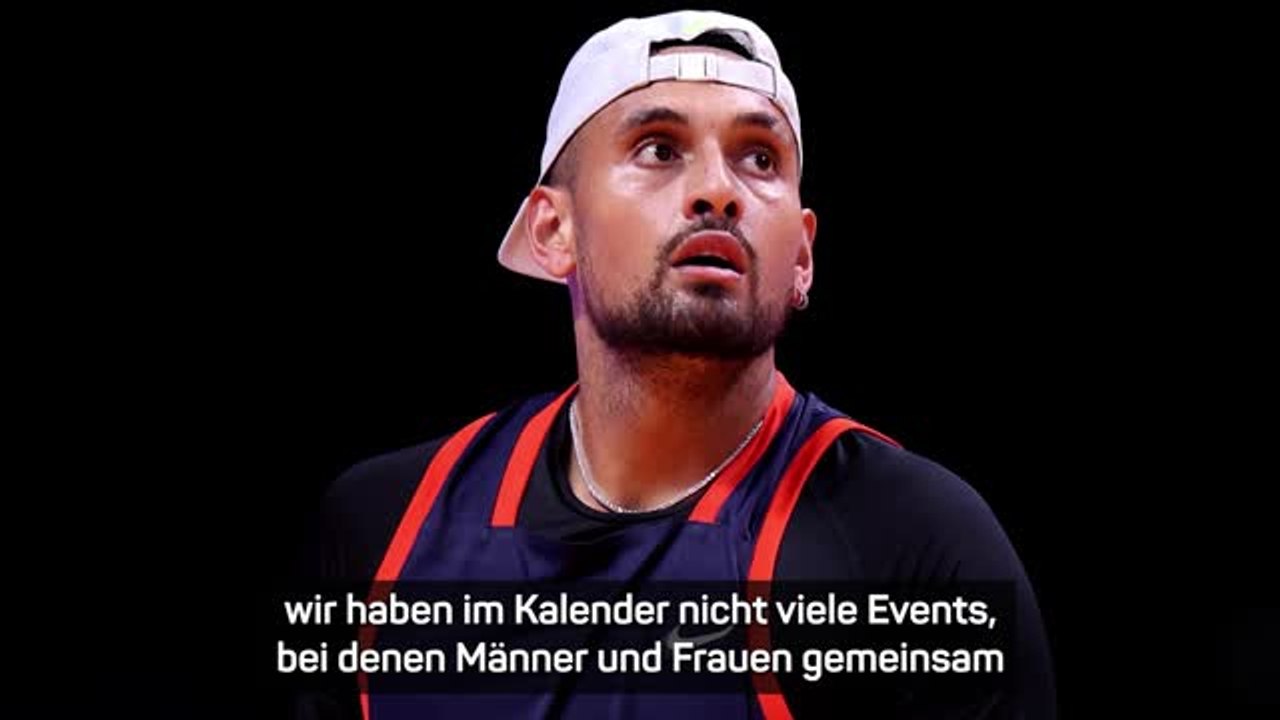 Kyrgios hat Bock auf Mixed-Turnier in Down Under