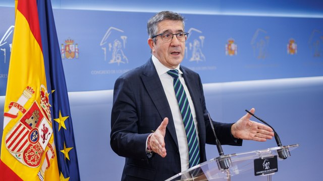Patxi López (PSOE) acusa al PP de tener secuestrado a los órganos del Poder Judicial