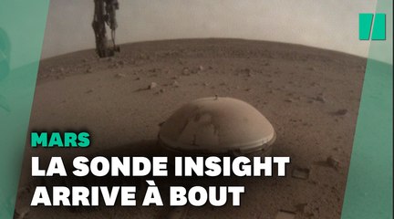 Sur Mars, la sonde InSight est à l’agonie et devrait achever sa mission prochainement