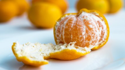Darum solltest du eine Mandarinenschale nie wegwerfen!