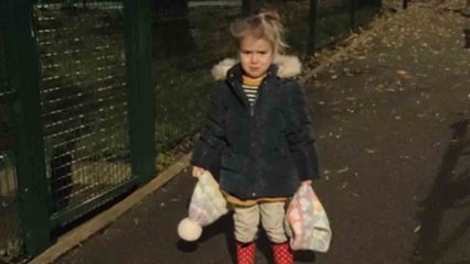 Dramatic girl accuses mom of stealing her shadow *IT WAS RIGHT BEHIND HER!*