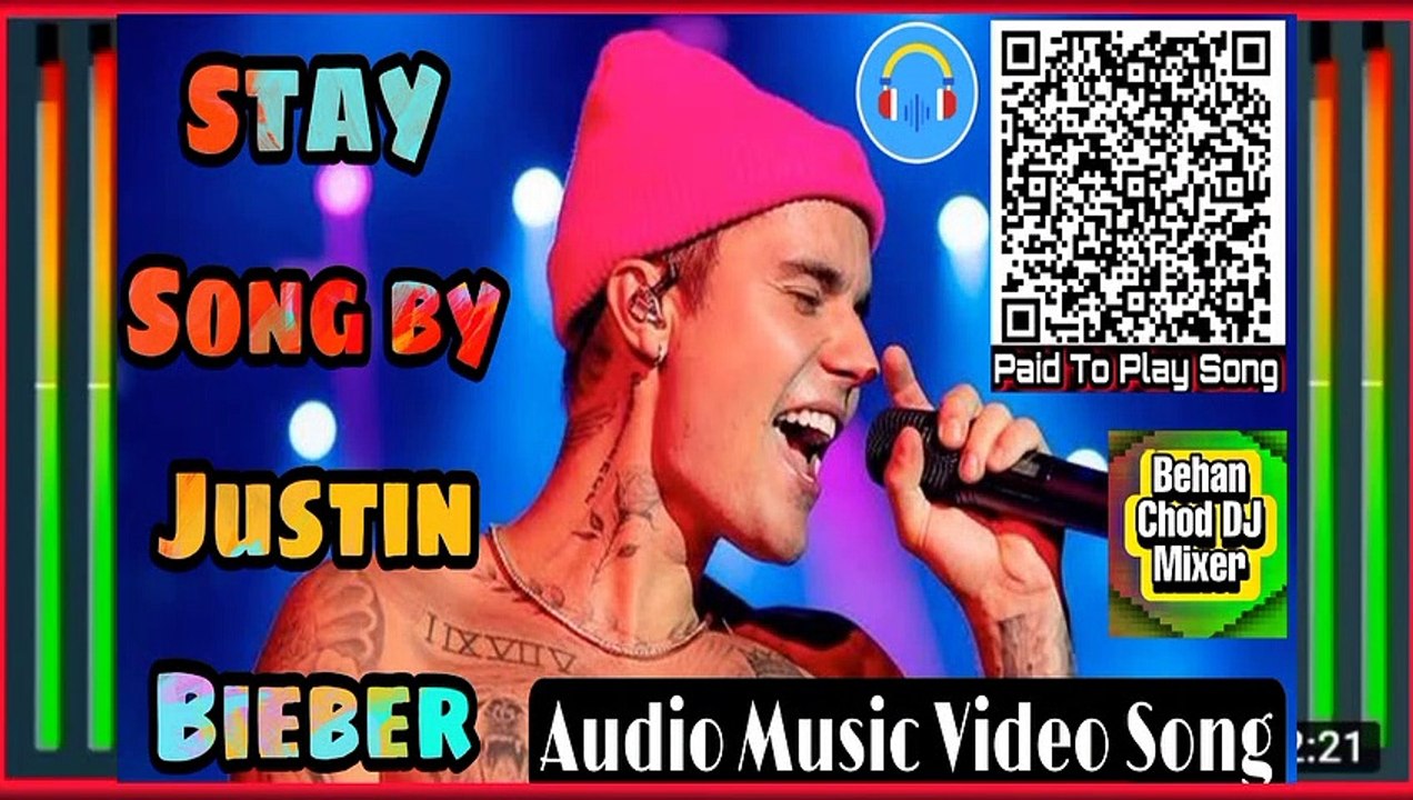 STAY Song by Justin Bieber and The Kid LAROI Rimix Audio Music Song